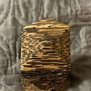 Vintage wooden bracelet,  on new elastic thread.